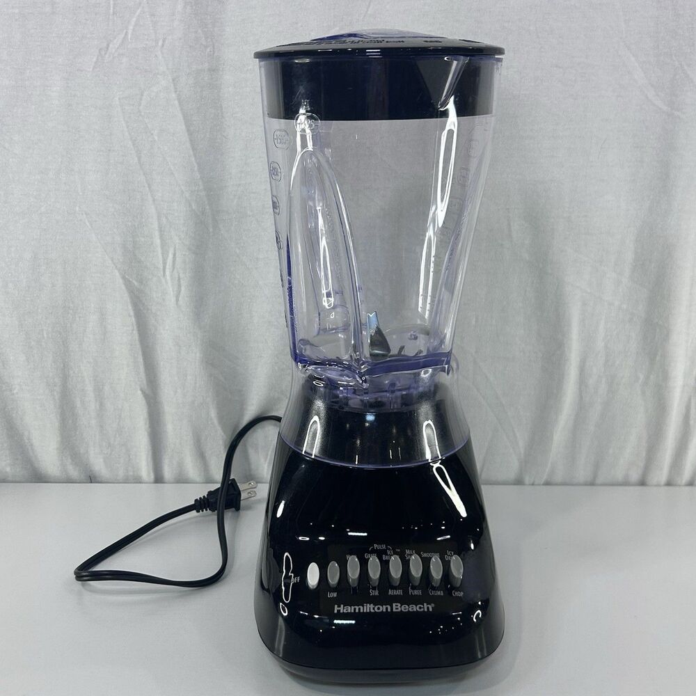 Hamilton Beach 50167 Smoothie Blender 575W 56 oz. Large Jar Test/Works